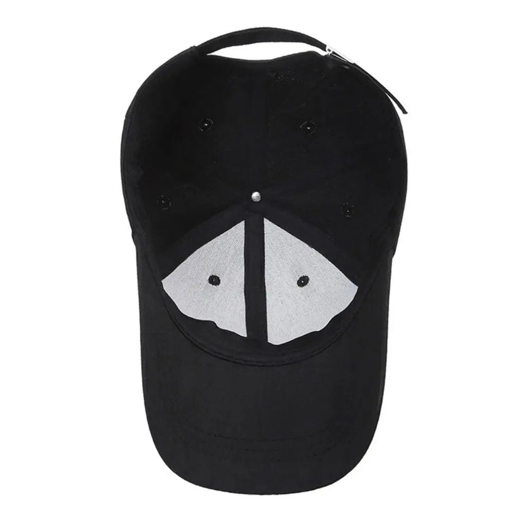Spring and Autumn Adjustable Baseball Cap Casquette Solid Color Snapback Caps Simple Hip Hop Sunscreen Hat Unisex