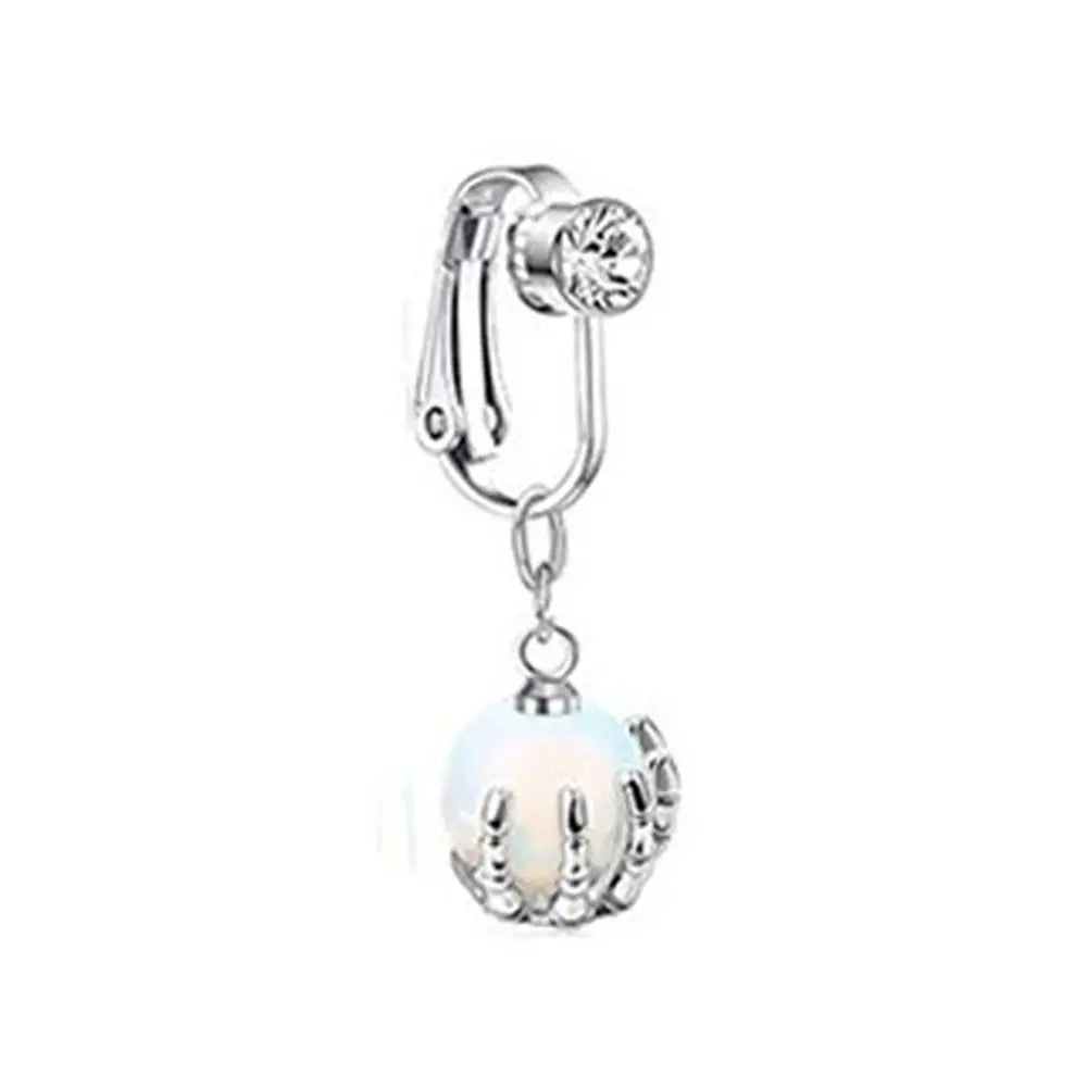 Accessoires Plage - Boucles Clip Sans Perçage et Faux Piercing Nombril