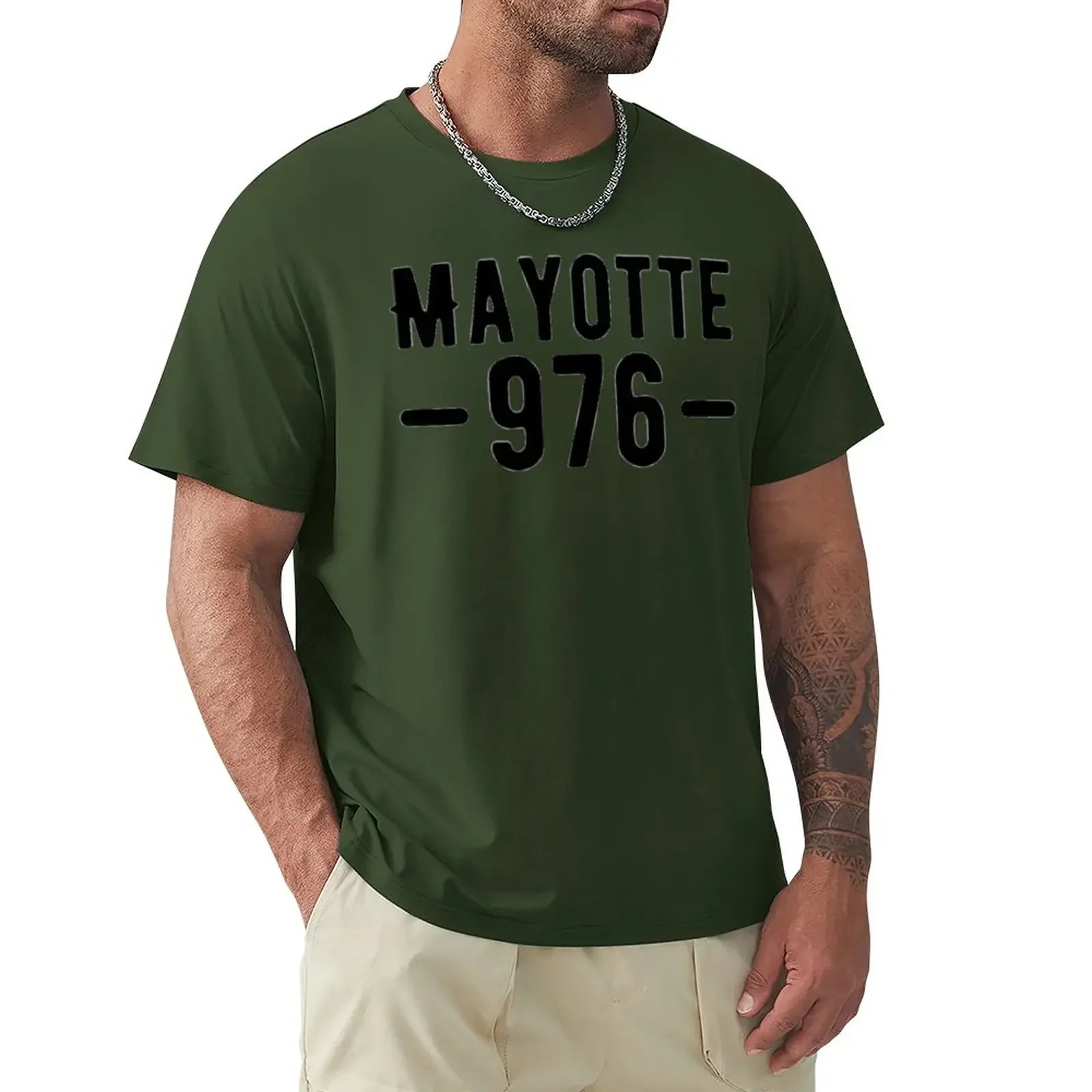 T-Shirt Mayotte 976 - Édition Vintage