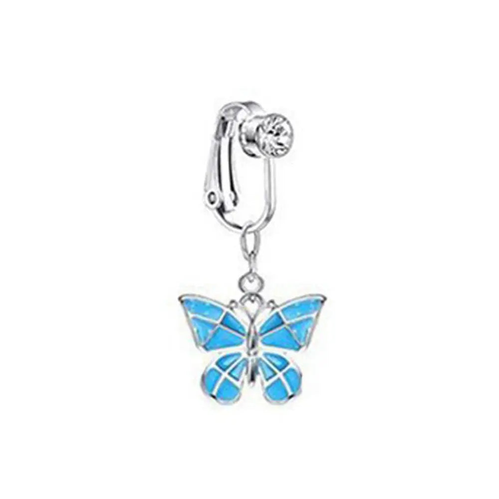 Accessoires Plage - Boucles Clip Sans Perçage et Faux Piercing Nombril