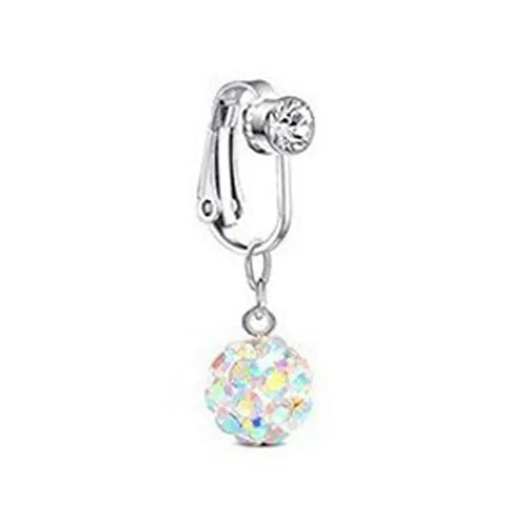Accessoires Plage - Boucles Clip Sans Perçage et Faux Piercing Nombril