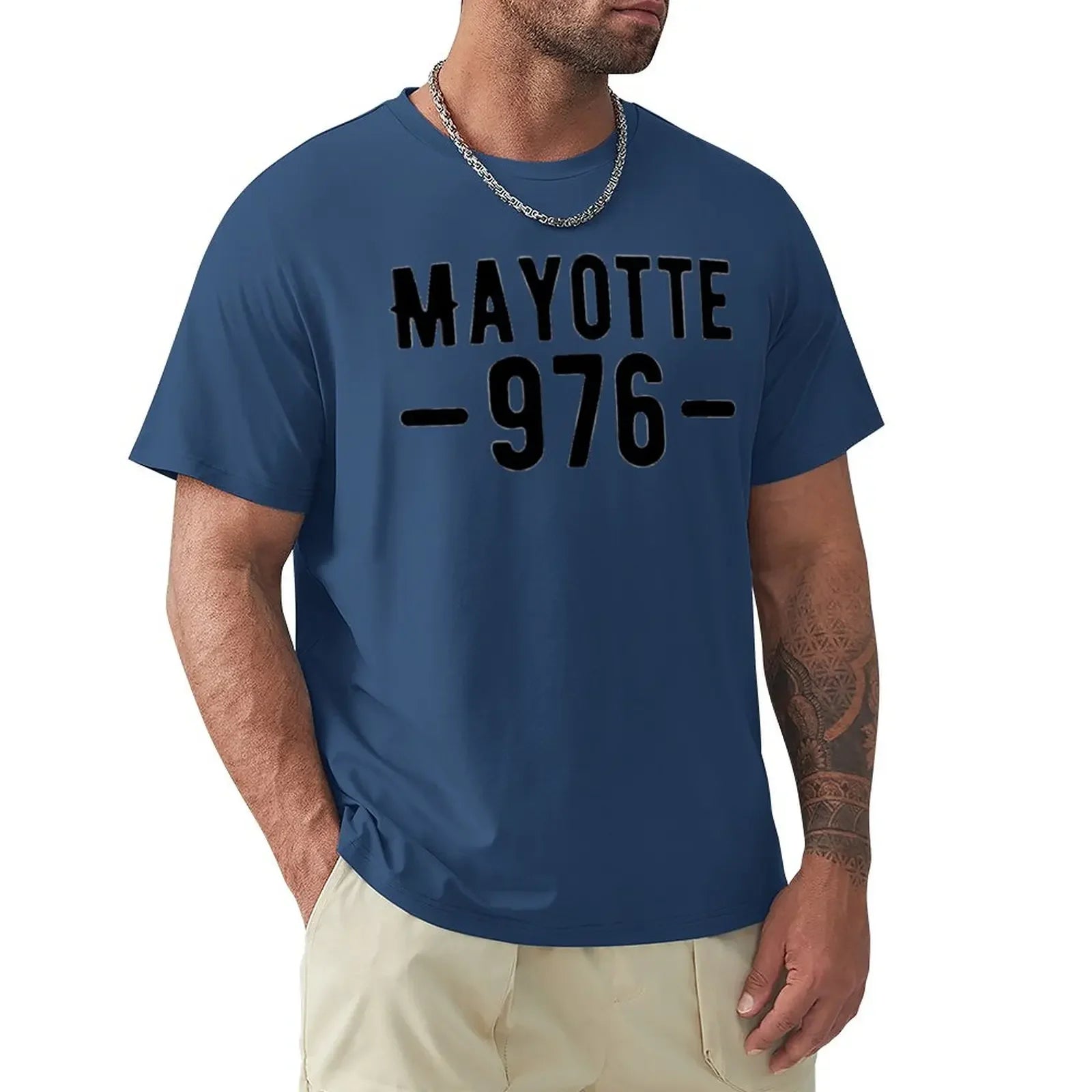 T-Shirt Mayotte 976 - Édition Vintage