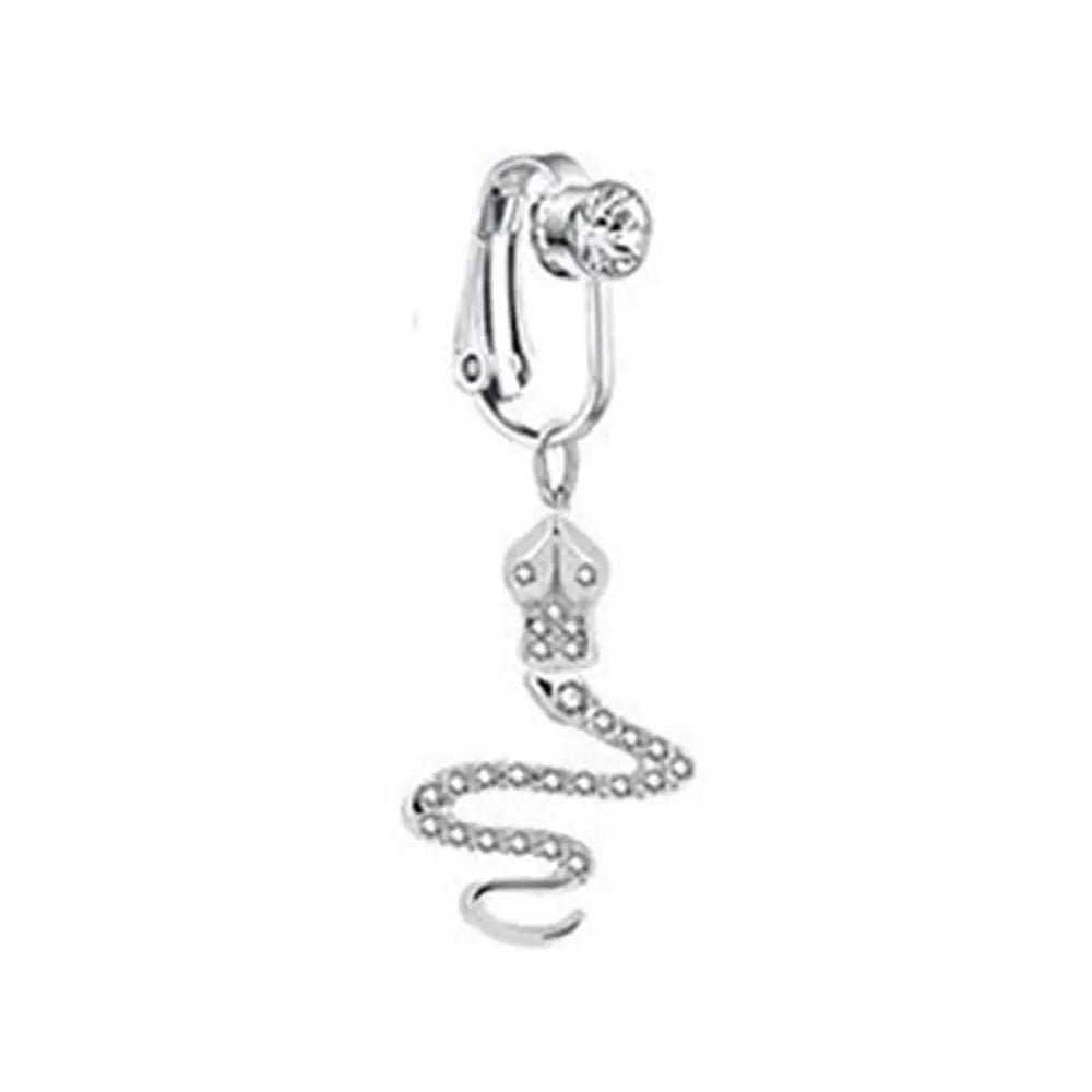 Accessoires Plage - Boucles Clip Sans Perçage et Faux Piercing Nombril