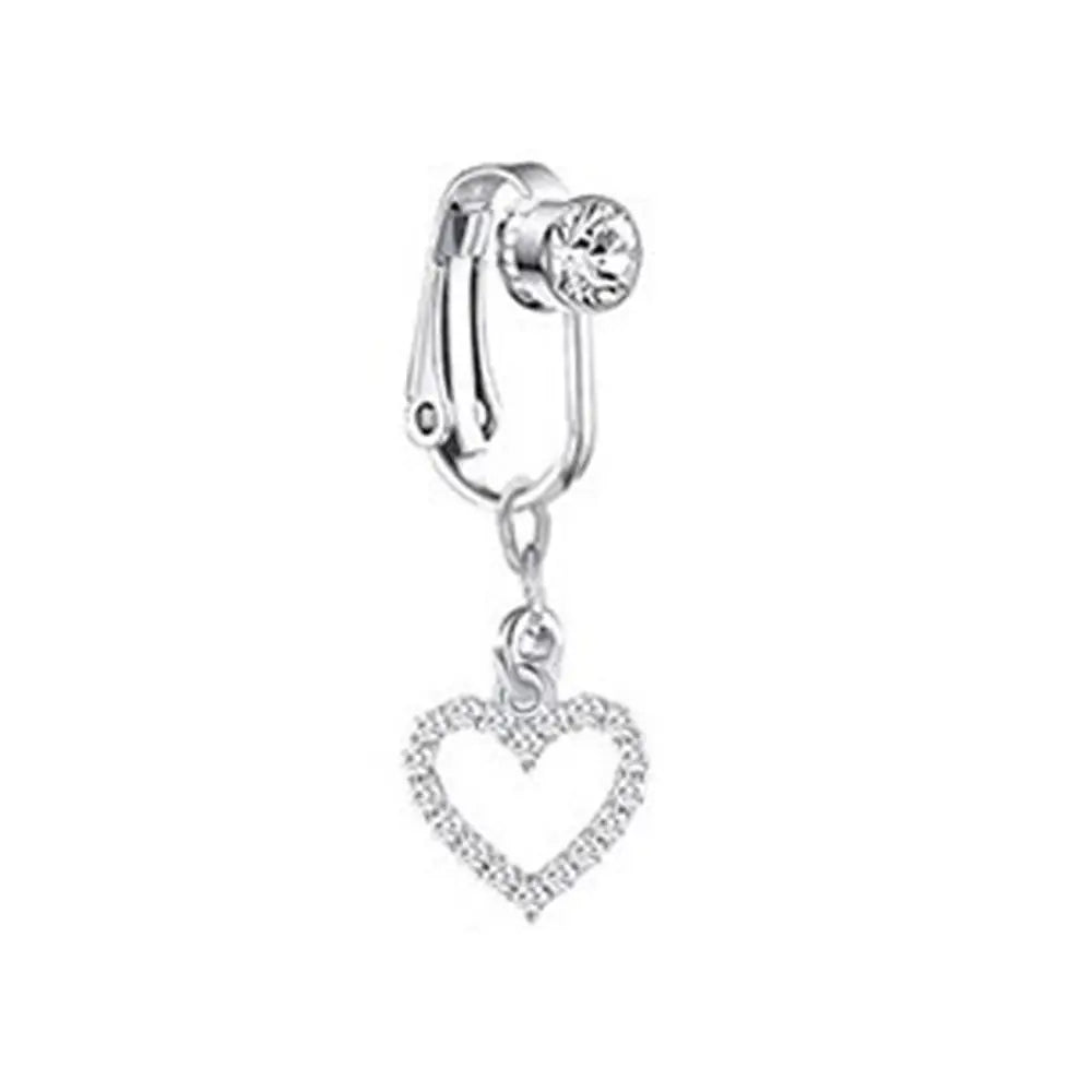 Accessoires Plage - Boucles Clip Sans Perçage et Faux Piercing Nombril