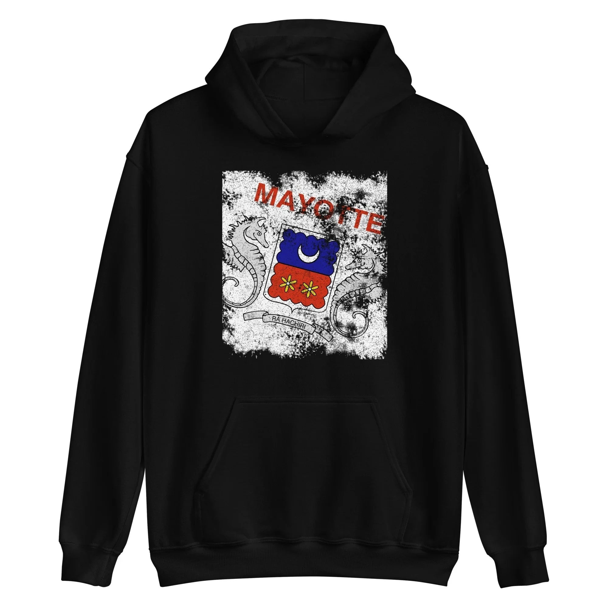 Sweat à Capuche Mayotte 976 - Style Streetwear