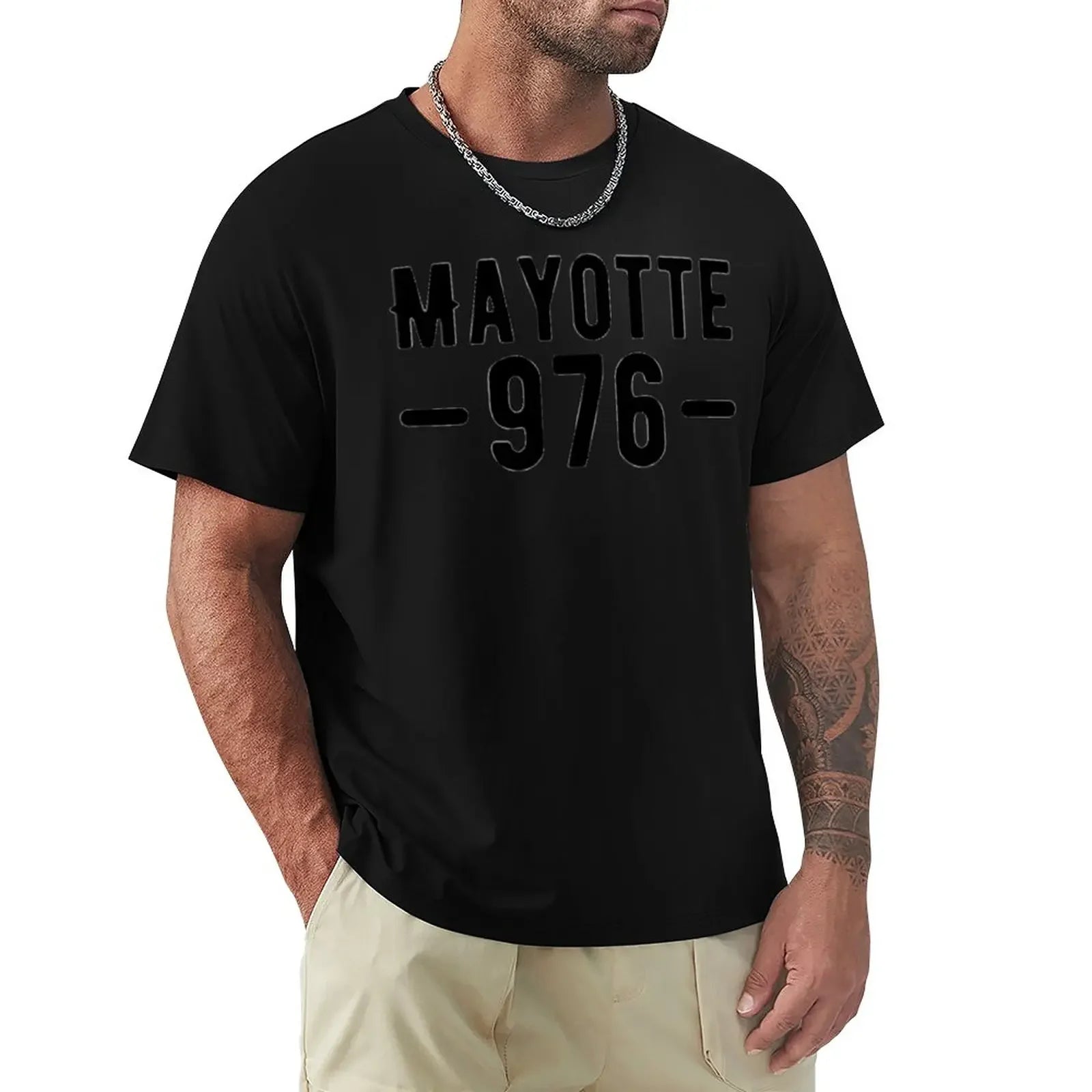 T-Shirt Mayotte 976 - Édition Vintage