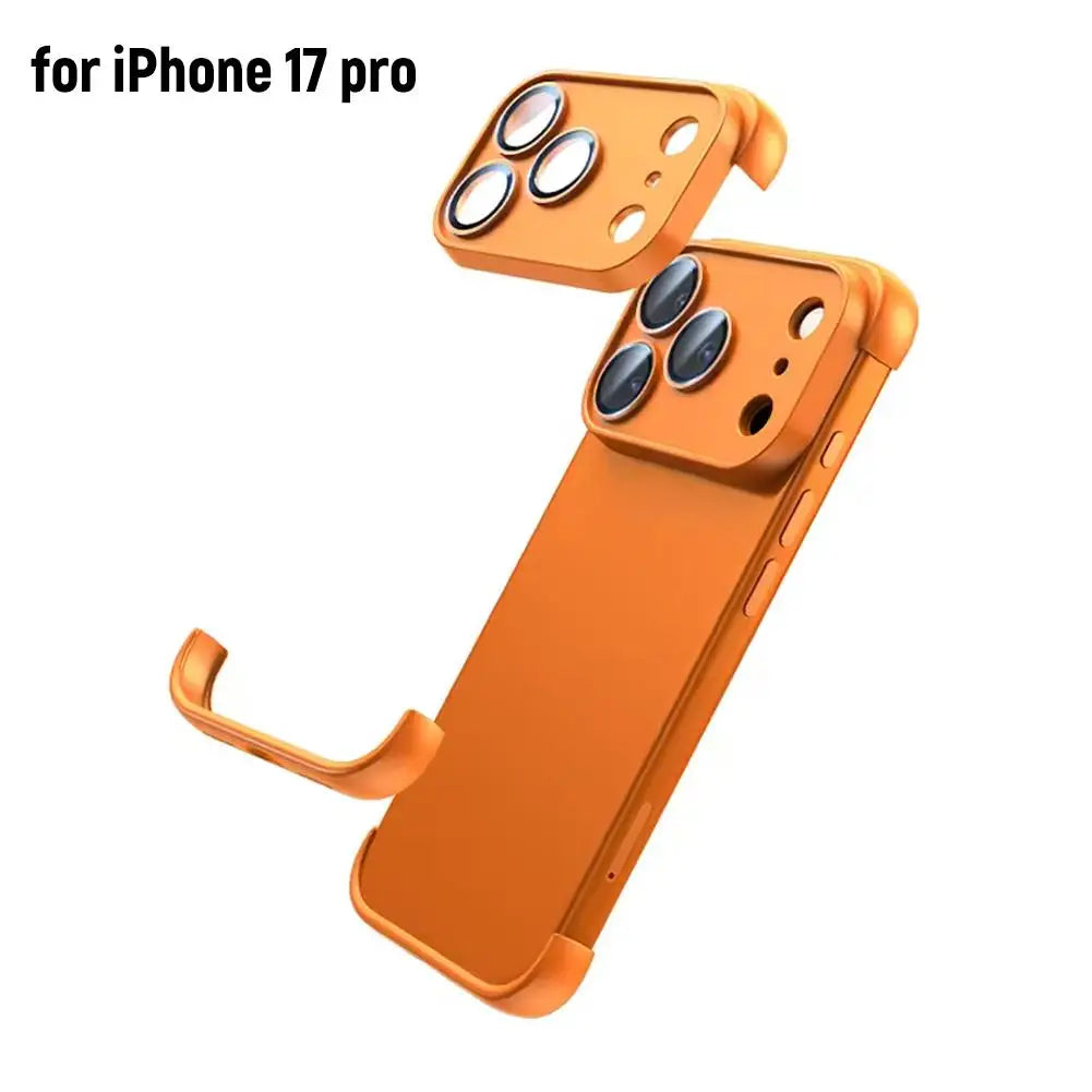 Frameless Not Case Corner Pad TPU Bumper For iPhone 17 Air 17Pro 17 Pro Max Camera Lens Protection Bumper Accessories