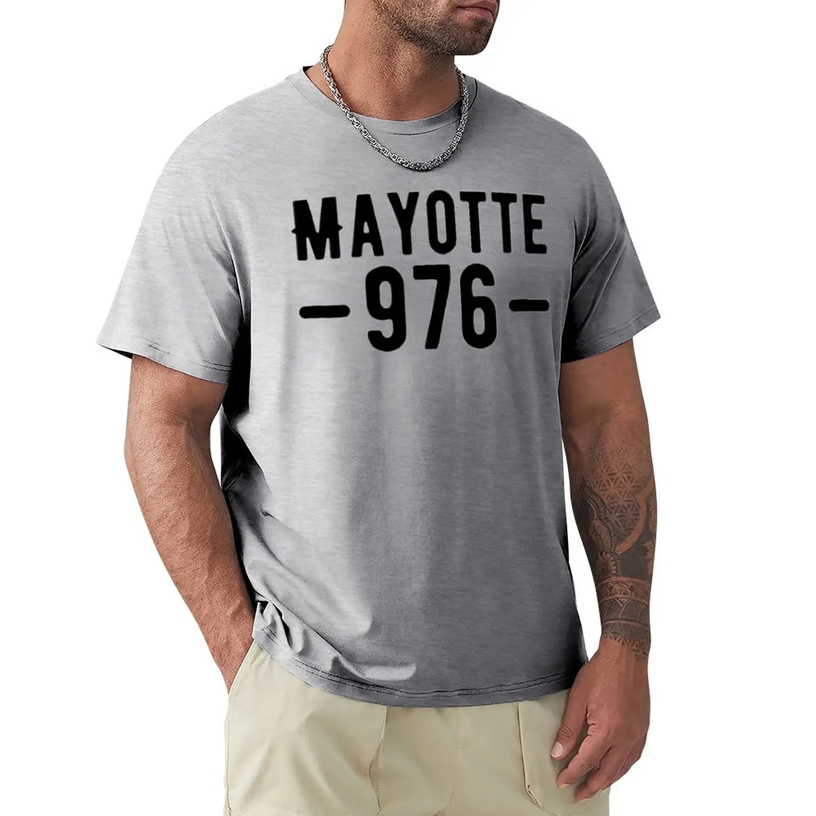 T-Shirt Mayotte 976 - Édition Vintage