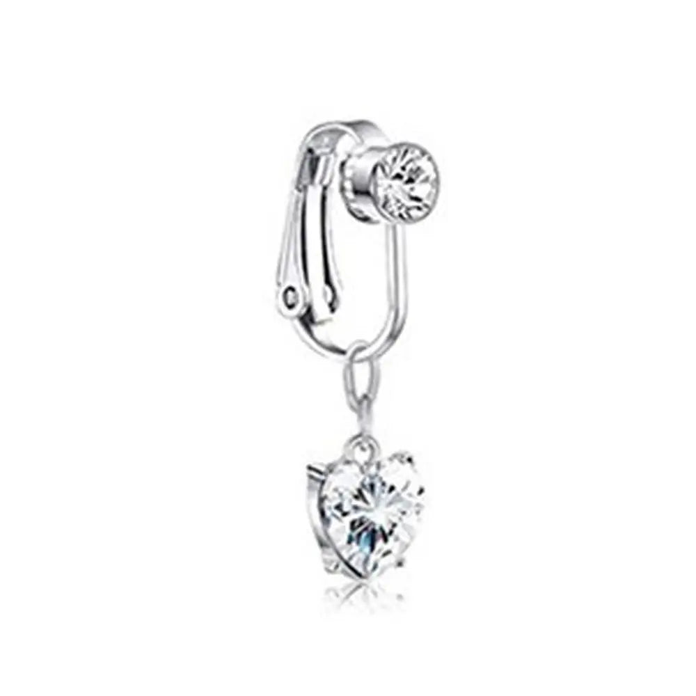 Accessoires Plage - Boucles Clip Sans Perçage et Faux Piercing Nombril