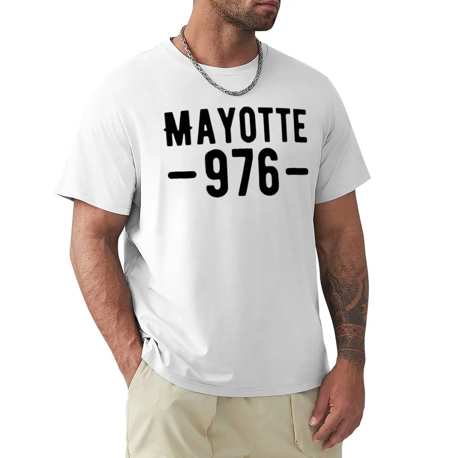 T-Shirt Mayotte 976 - Édition Vintage