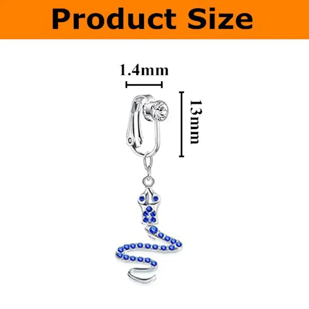 Faux piercing pour le nombril, faux anneau de nombril, anneaux de nombril, bijoux de corps