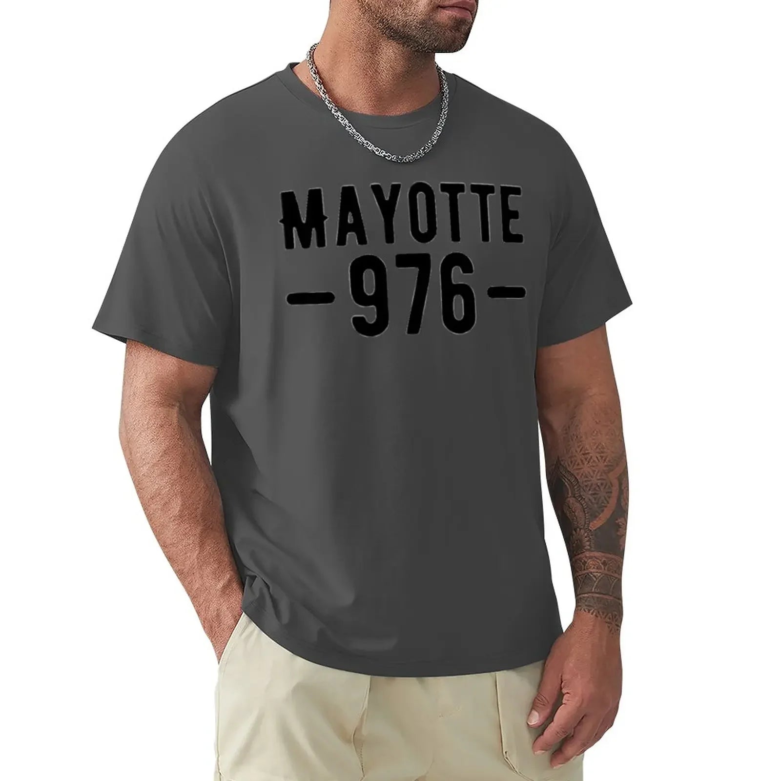 T-Shirt Mayotte 976 - Édition Vintage