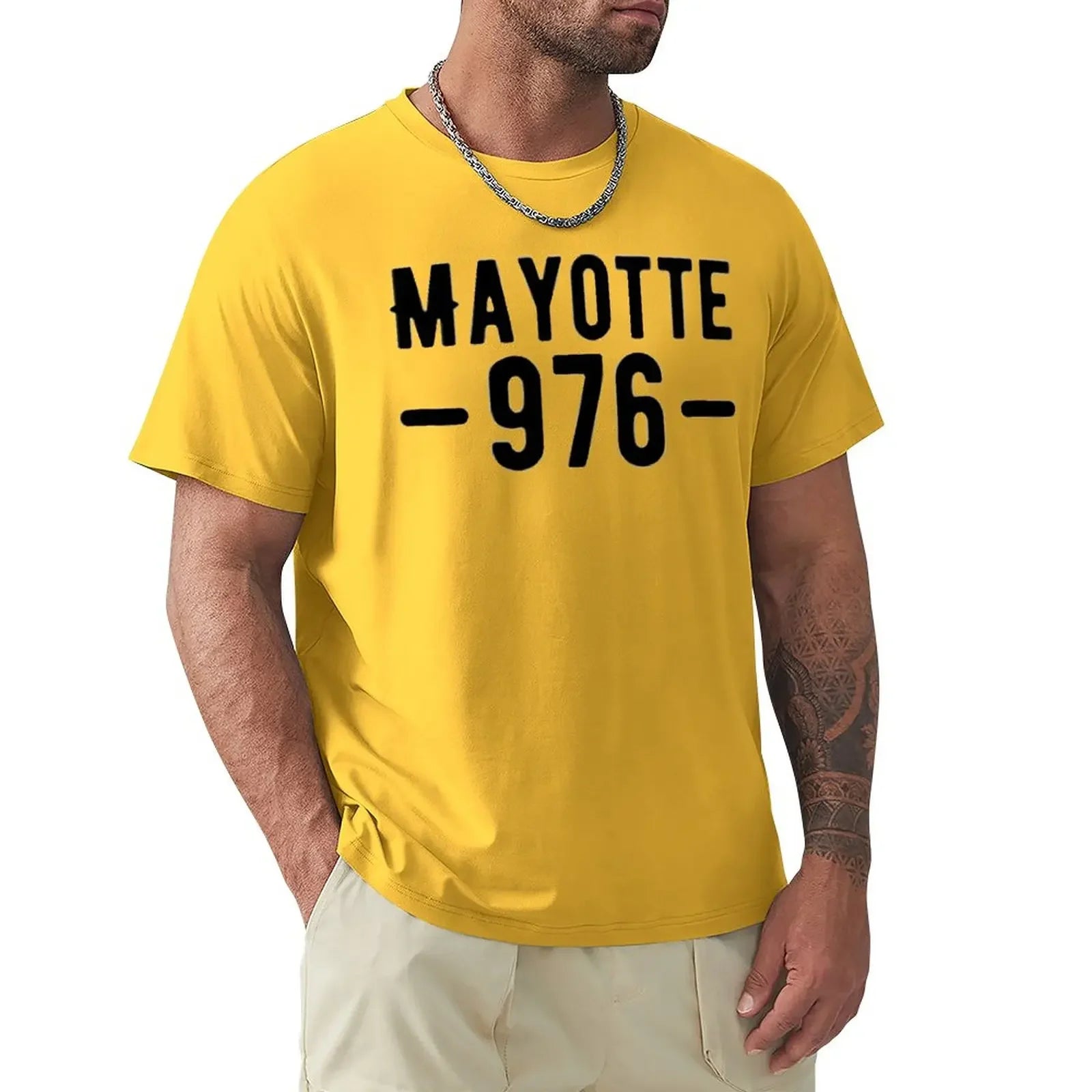 T-Shirt Mayotte 976 - Édition Vintage