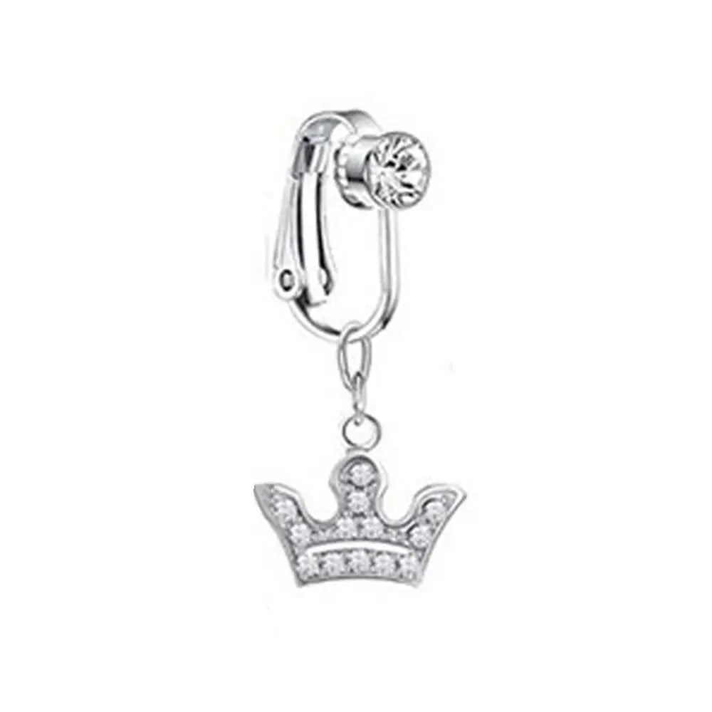 Accessoires Plage - Boucles Clip Sans Perçage et Faux Piercing Nombril