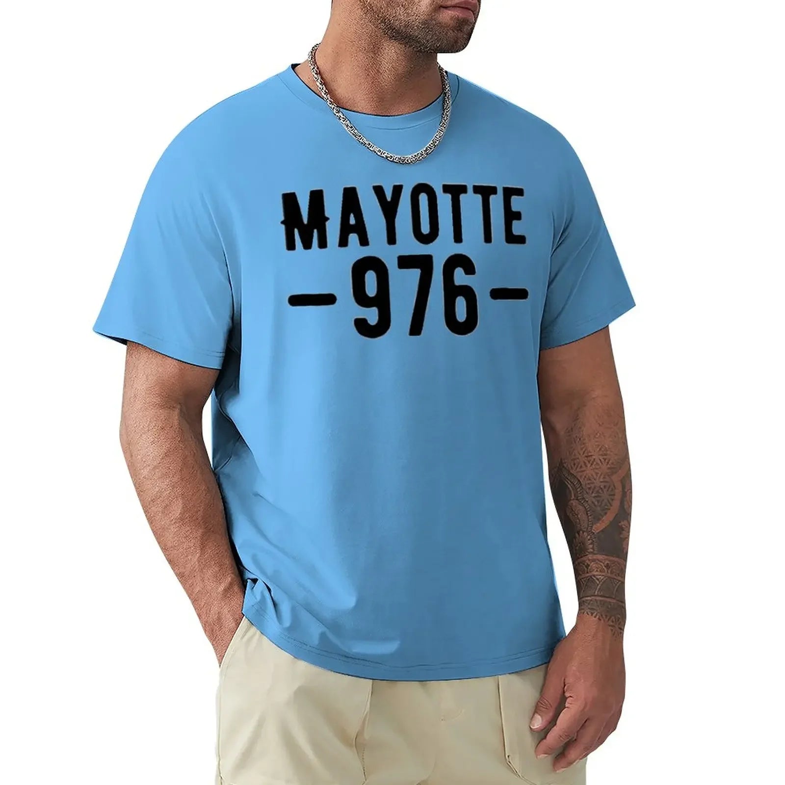 T-Shirt Mayotte 976 - Édition Vintage