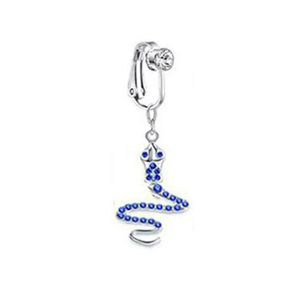 Accessoires Plage - Boucles Clip Sans Perçage et Faux Piercing Nombril