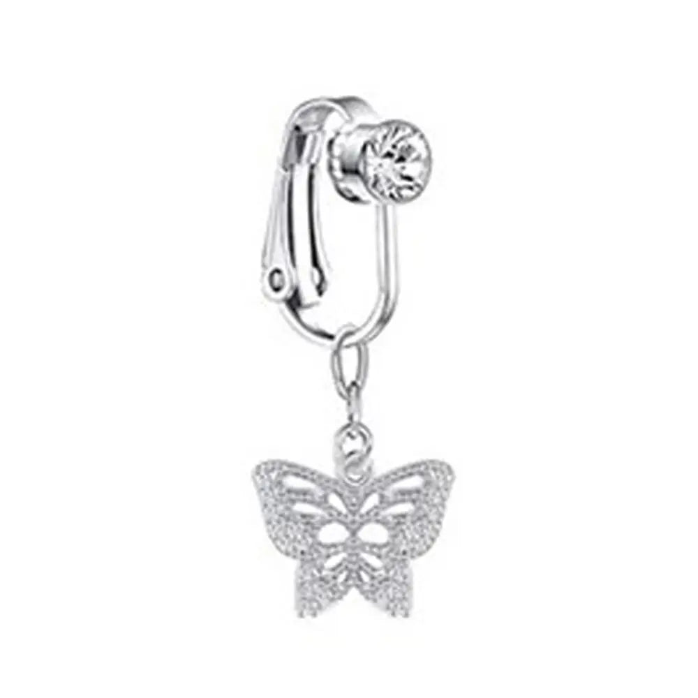 Accessoires Plage - Boucles Clip Sans Perçage et Faux Piercing Nombril
