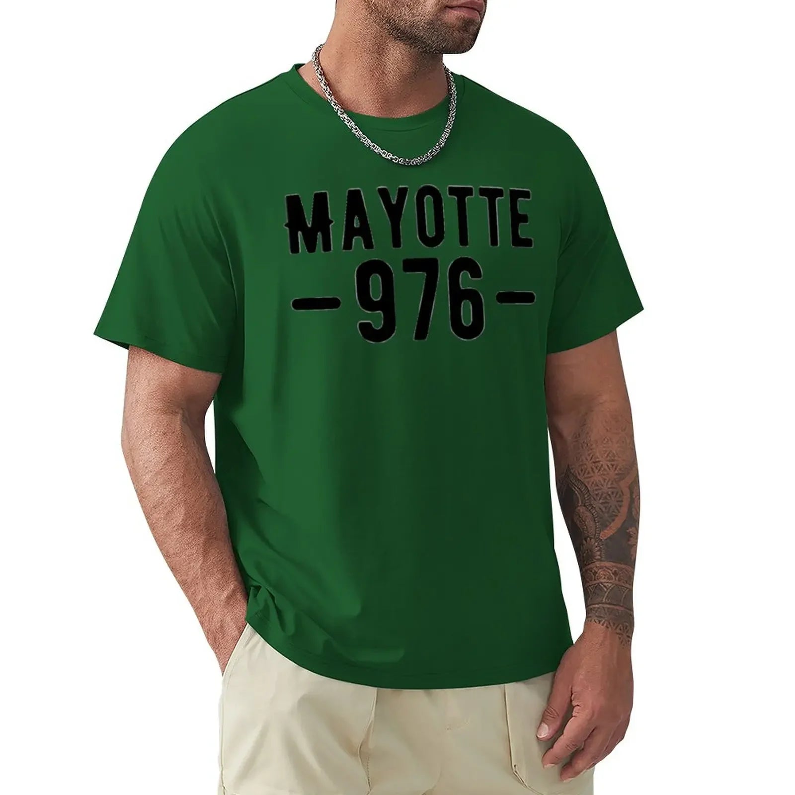 T-Shirt Mayotte 976 - Édition Vintage