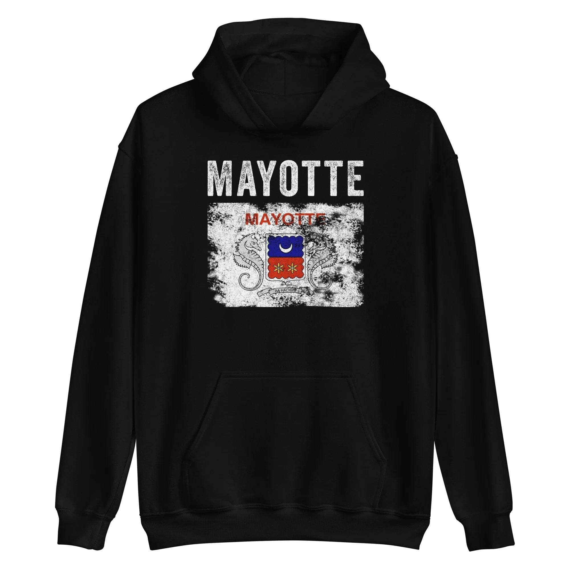 Sweat à Capuche Mayotte 976 - Style Streetwear