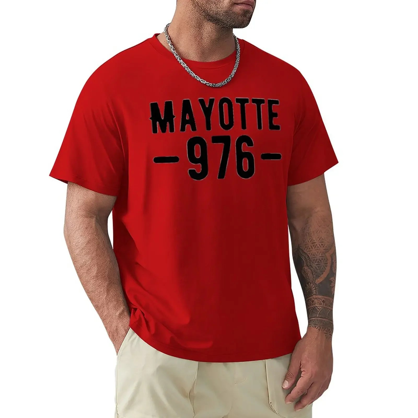 T-Shirt Mayotte 976 - Édition Vintage