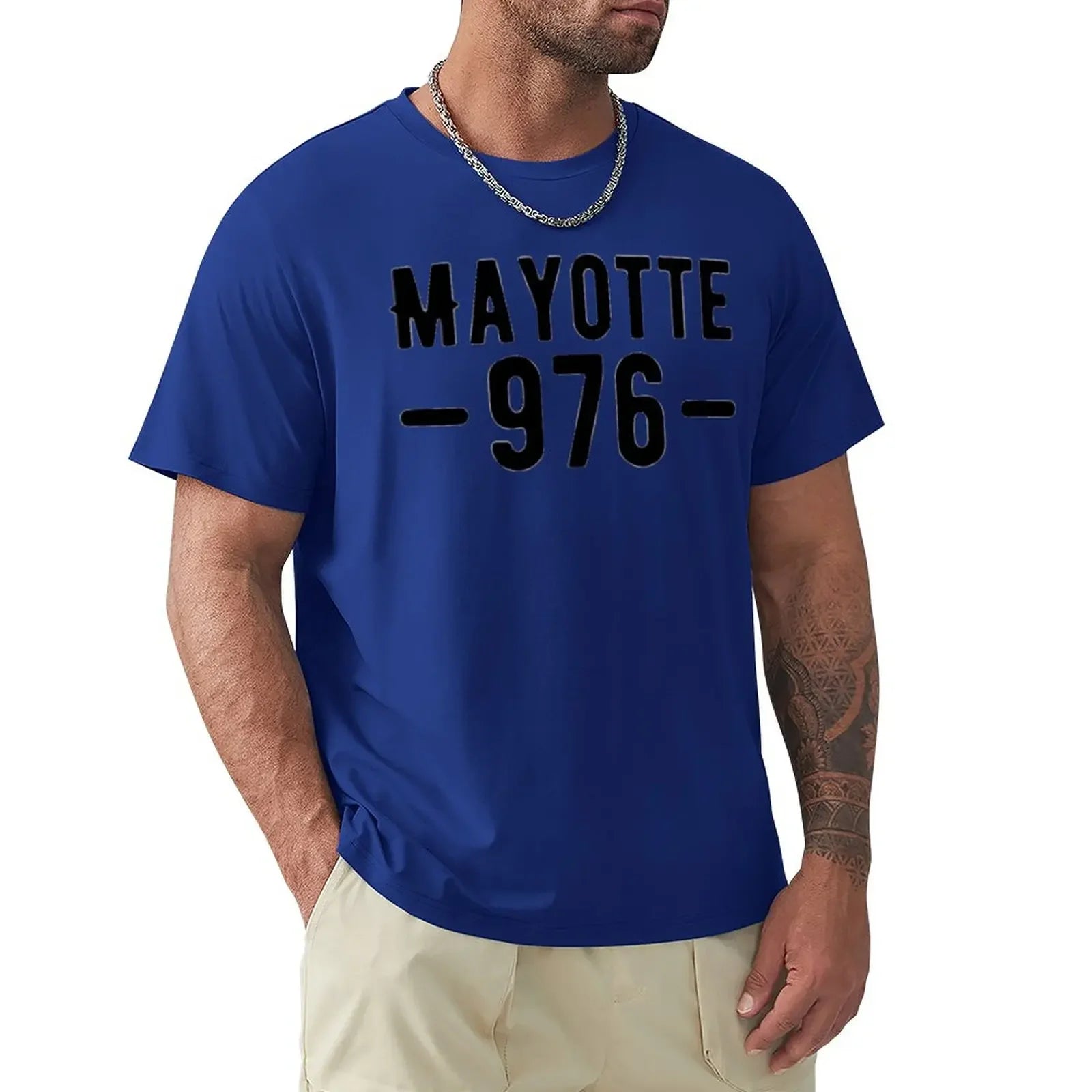 T-Shirt Mayotte 976 - Édition Vintage